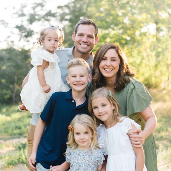Dr. Caleb Stott, DMD and his family
